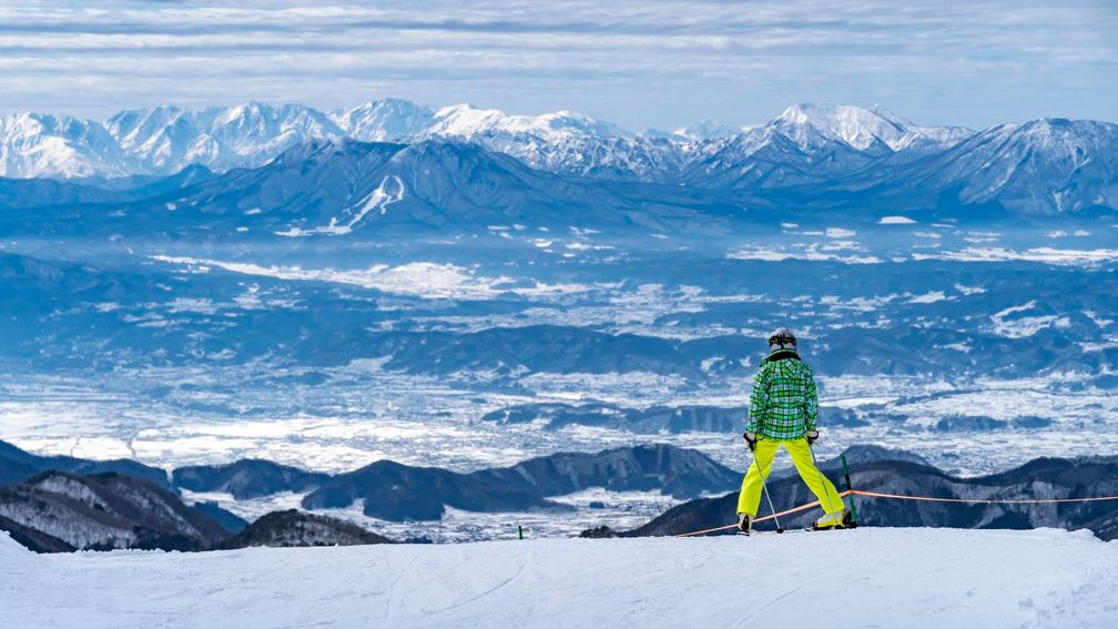 Nagano Japan - a mountain resort