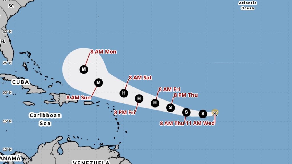 Tropical Storm Erin Myrtle Beach