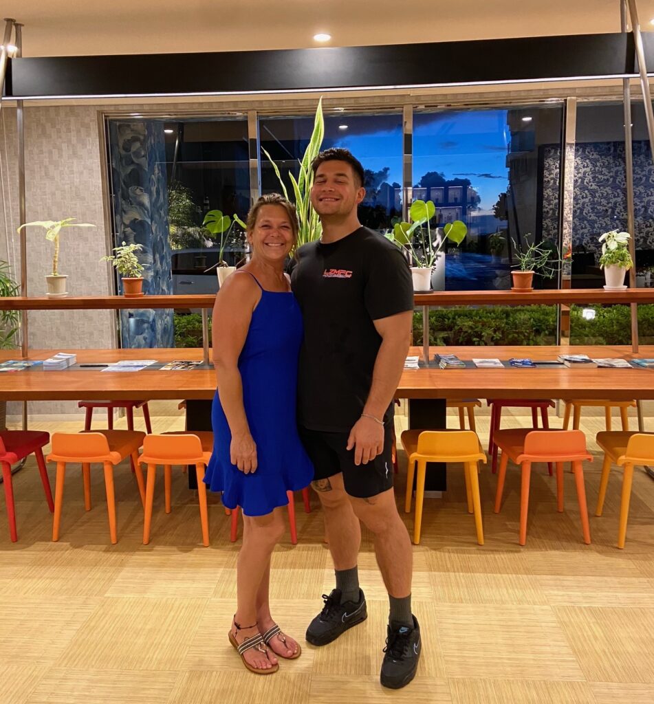 Marine Mom Visits Okinawa