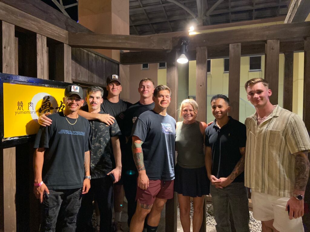 Marine Mom Visits Okinawa