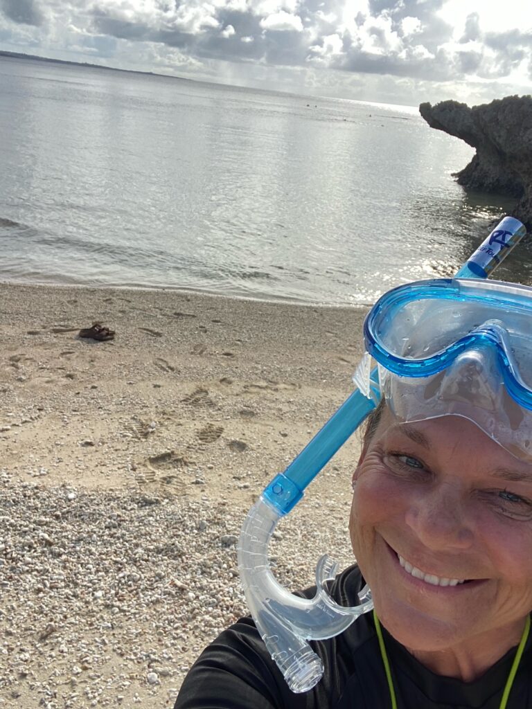 Marine Mom Visits Okinawa